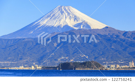 Mount Fuji as seen from Nagaizaki in Shigesu, Numazu City, Shizuoka Prefecture 122758241