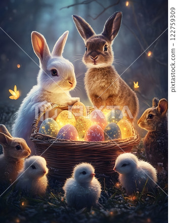 rabbit, bunny, animal 122759309