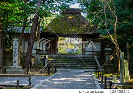 京都文京京的山門 122760291