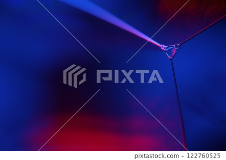 Purple liquid texture in macro, bright fluid background, smooth movement, something that cannot be seen with the naked eye, perfect surface 122760525