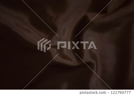 abstract background,  a wallpaper, fabric waves, color gradient, silk, satin Mocha Mousse color 122760777