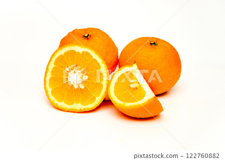 新鮮的夏季橘子 122760882