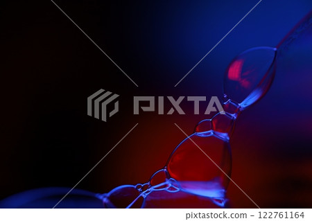Red and purple fluid forms, liquid abstraction, colour waves, deep dark backgrounds Red and purple fluid forms, liquid abstraction, colour waves, deep dark backgrounds 122761164
