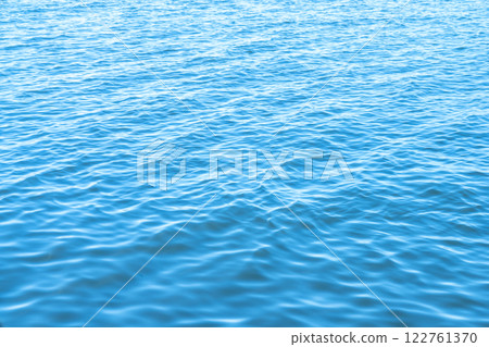 Blue sea, spring sea, Shonan, material [Hiratsuka City, Kanagawa Prefecture] 122761370