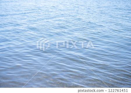透明的海，清澈的海，泉水的海，湘南，素材[神奈川縣平塚市] 122761451