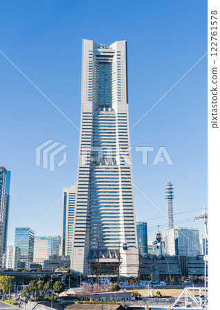 "Kanagawa Prefecture" Yokohama Landmark Tower on a clear day 122761578