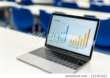 Business space with PC Business space with PC 122761621