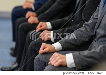 Business image cut of multiple people 122761625