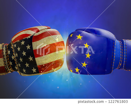 Symbolic Representation of Economic Conflict Between America and EU 122761803