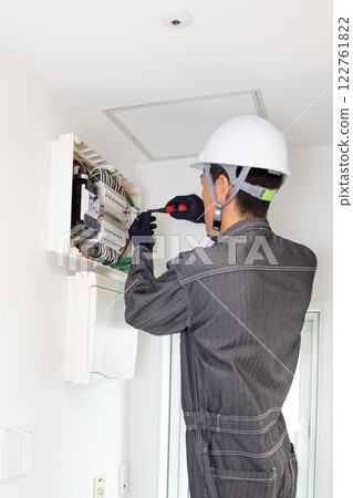 Electrical work Electrician Electrical work Electrician 122761822