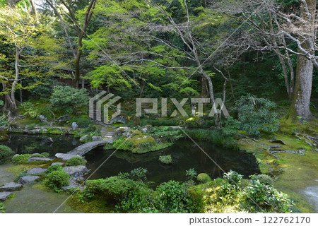 Hojo Garden at Honen-in Temple in Kyoto Hojo Garden at Honen-in Temple in Kyoto 122762170