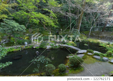 京都法然院的方丈庭園 京都法然院的方丈庭園 122762171