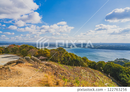 The view from Okuhamana Lake Observation Park in Hamamatsu City (Shizuoka Prefecture) The view from Okuhamana Lake Observation Park in Hamamatsu City (Shizuoka Prefecture) 122763256