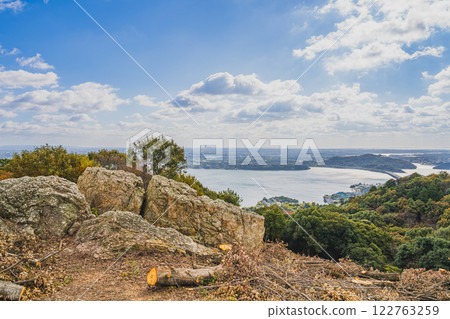 從濱松市（靜岡縣）奧濱名湖觀測公園看到的景色 122763259