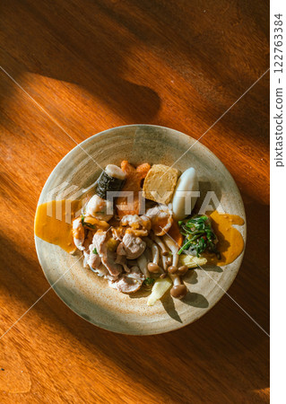 Close up thai food Sukiyaki Close up thai food Sukiyaki 122763384