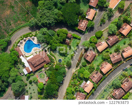 House residential with big pool House residential with big pool 122763873