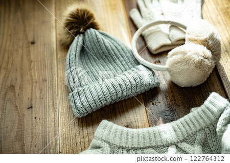 冬季配件靜物 122764312