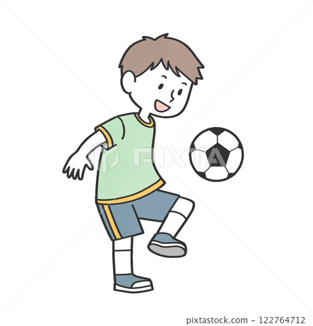 A boy lifting A boy lifting 122764712