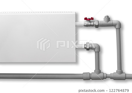 The convector heating closeup 122764879