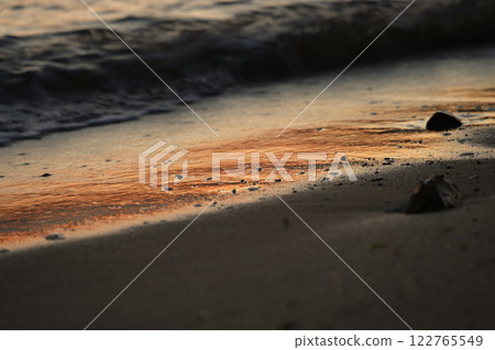 日落海灘 122765549