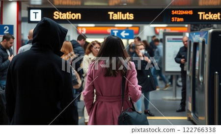被跟蹤者盯上的女性 122766338