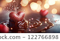 Valentine's Day Artistic Chocolate 03 122766898