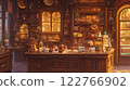 A chocolate shop with a historic feel 122766902