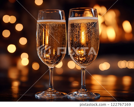 A luxury expensive dinner is something that many people desire because it shows their wealthy life and they can also take pictures to post on social media to show their friends about their happy life. 122767169