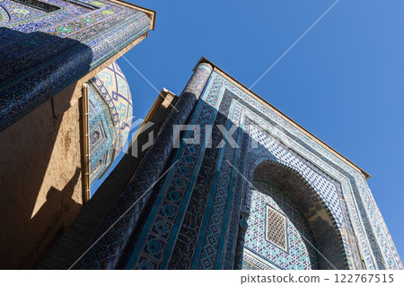 Ancient mausoleums of ShahiZinda necropolis Ancient mausoleums of ShahiZinda necropolis 122767515