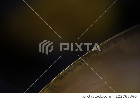 Green liquid reflections on black background, liquid abstraction, colour waves, deep dark backgrounds, geometric water surface 122769366
