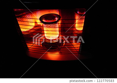 Reflective oil stove combustion tube 04 122770583