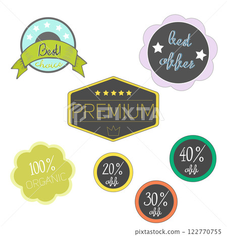 Special label vector illustration Special label vector illustration 122770755