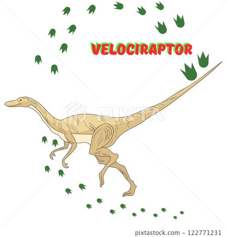 Cartoon dinosaur vector illustration Cartoon dinosaur vector illustration 122771231