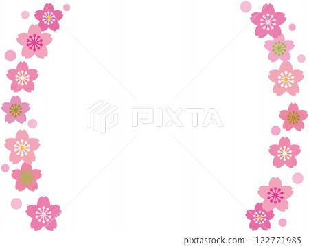 櫻花框空白 122771985