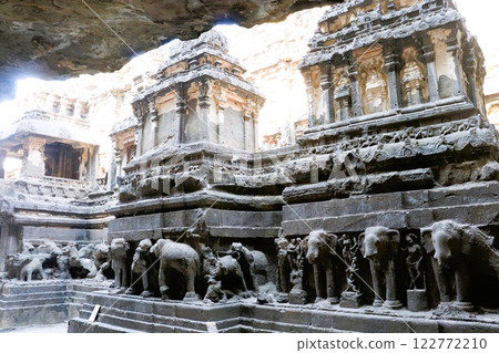 Ellora Caves World Heritage Site Hindu Caves India 122772210