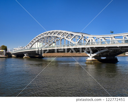 Shirahige Bridge Tokyo 122772451