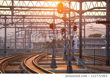 旭川站的夕陽 旭川站的夕陽 122772463