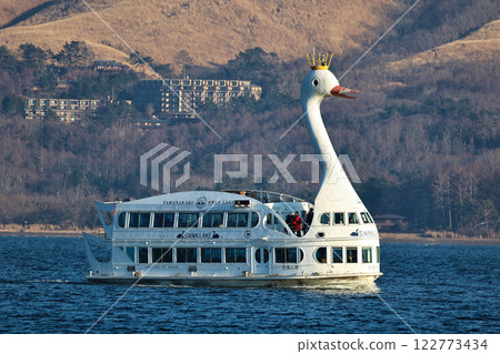 Yamanakako pleasure boat 122773434