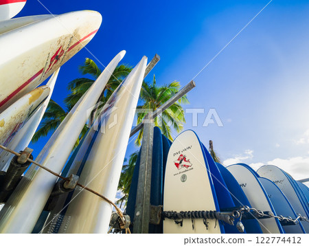 Hawaii Waikiki Beach 122774412