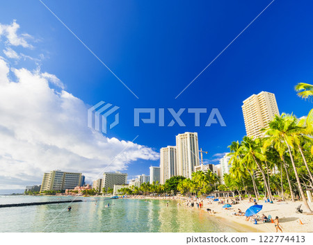 夏威夷威基基海灘 夏威夷威基基海灘 122774413