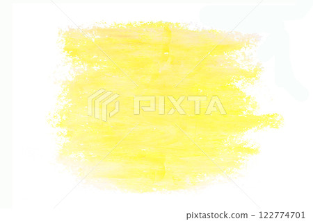 Abstract yellow paint brush color texture design stroke background. 122774701
