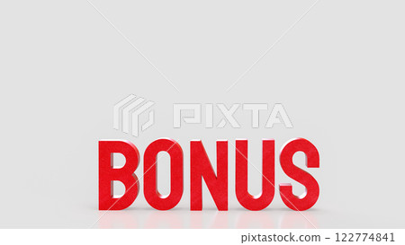 Bonus for Reword for Job or Business concept 3d Rendering. Bonus for Reword for Job or Business concept 3d Rendering. 122774841