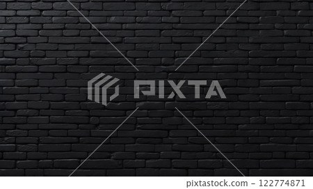 Black brick plane texture Black brick plane texture 122774871