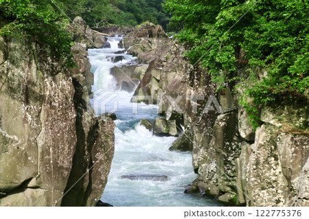 國家名勝嚴美溪（岩手縣一關市） 122775376