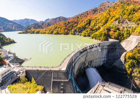 《Toyama Prefecture》 Autumn Kurobe Dam / Autumn Leaves Peak 122775529