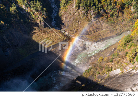 《Toyama Prefecture》 Autumn Kurobe Dam / Autumn Leaves Peak 122775560