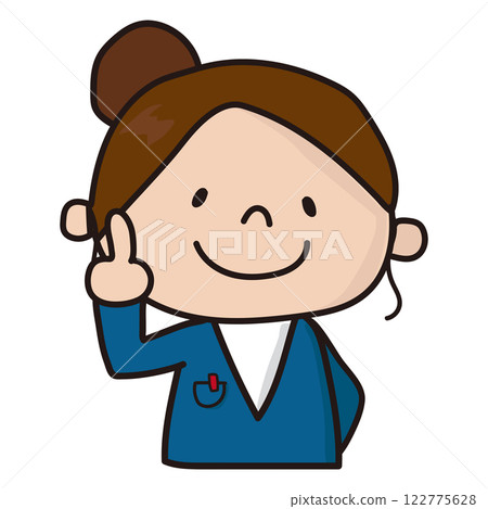 The office lady giving some advice The office lady giving some advice 122775628