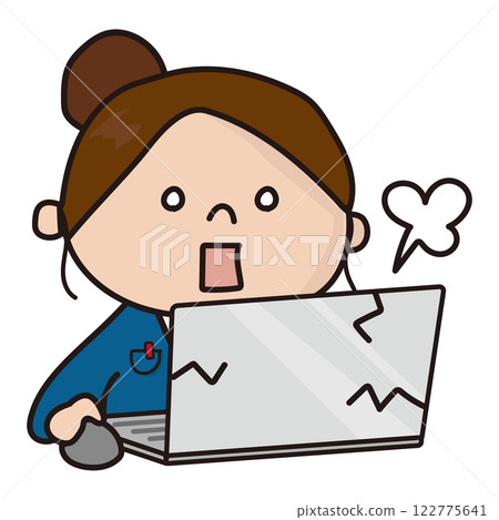 The woman who broke my computer 122775641