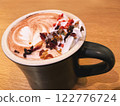 cute latte art 122776724