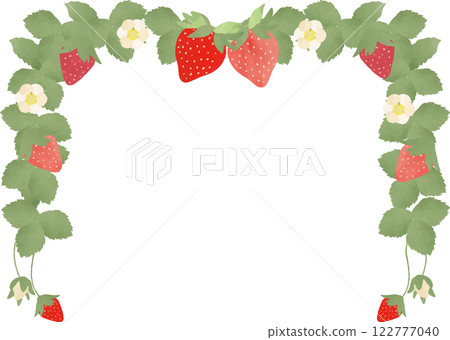 可愛的草莓框架 可愛的草莓框架 122777040